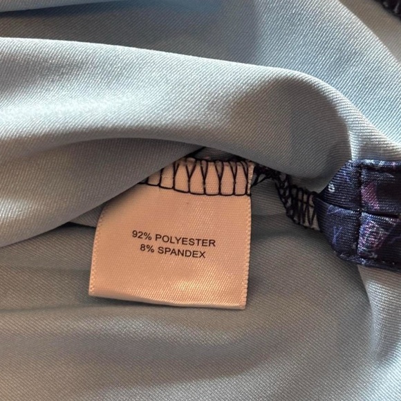 Swag Golf Sz Large Peter Millar Back to the Future Polo Summer Comfort Blue - Picture 6 of 6